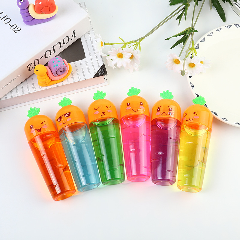 Educational Toys Wholesale Stall Children Crystal Mud Transparent Plasticene Bubble Blowing Colored Clay Manufacturer Colored Clay Clay Mud