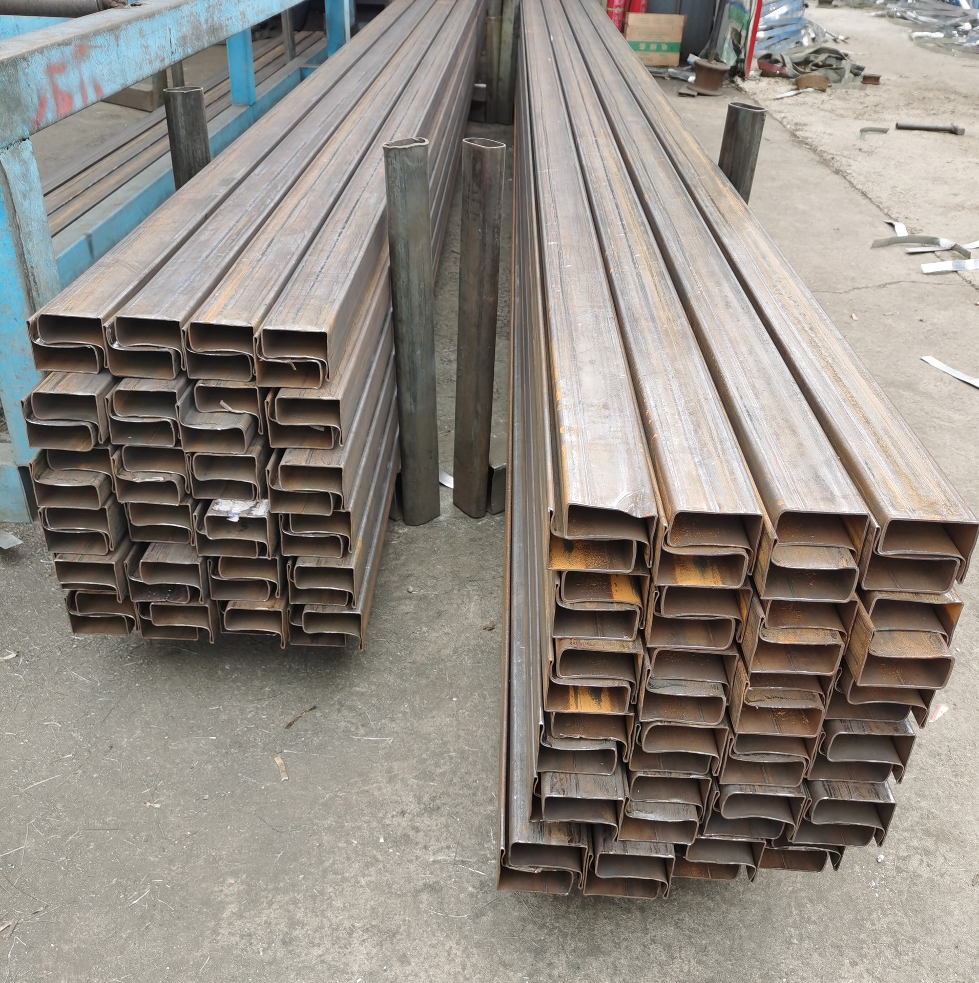 批发活动板房用4080p型管镀锌p形管量大优惠