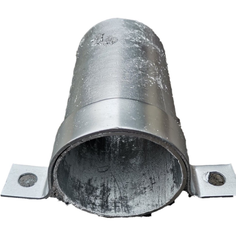 牧原猪场专用102直径管链压片抱箍热镀锌50o型卡箍现货不含挂钩