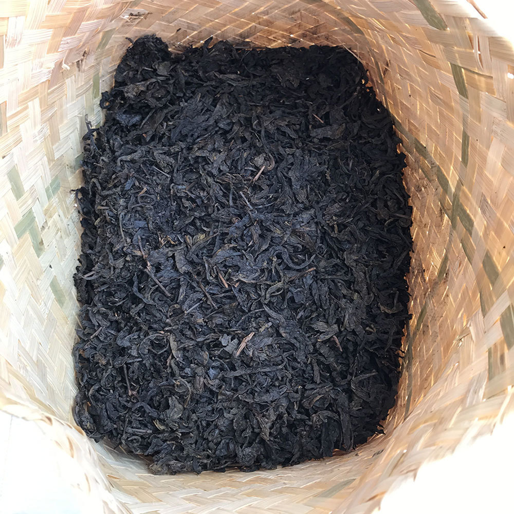 黑茶口粮安化黑茶华莱健天尖茶2kg陈年天尖黑毛茶山茶