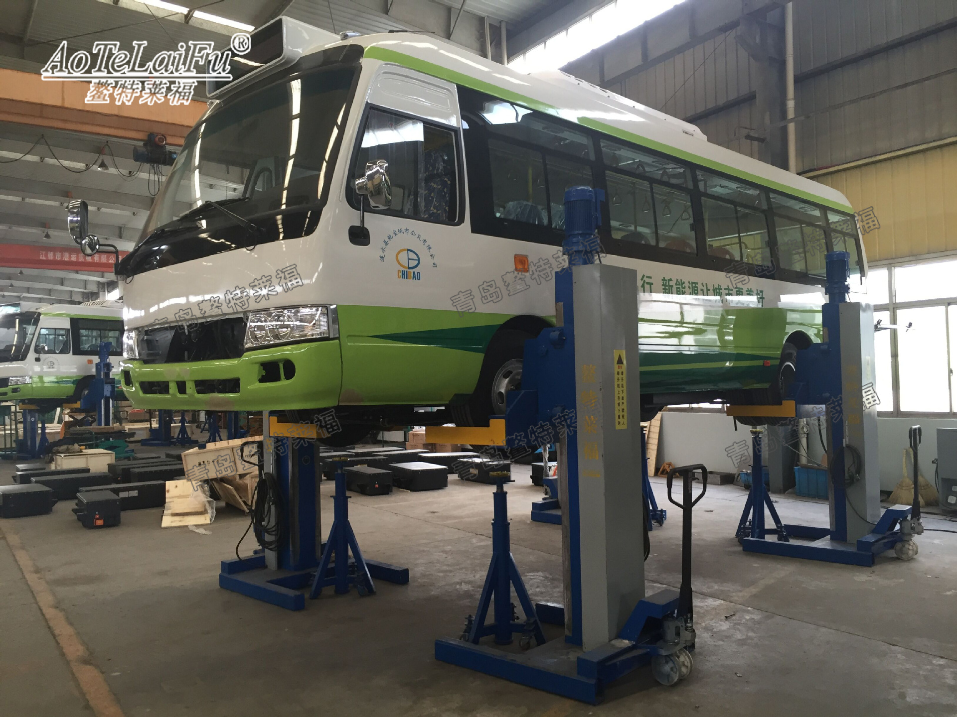 供应大车举升机 客车举升机 抱轮胎式举升机