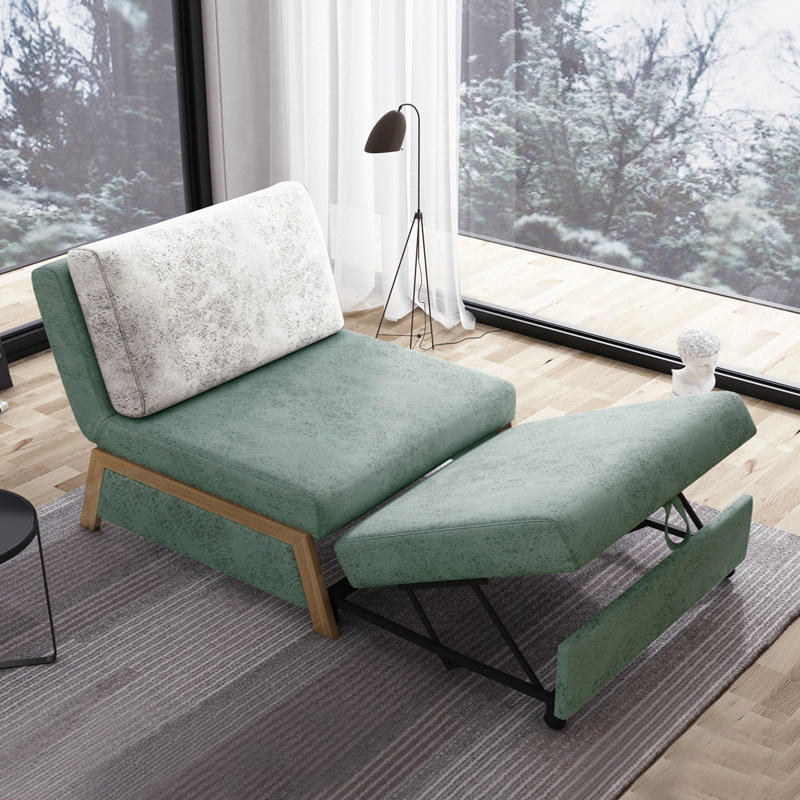 沙发床两用可折叠 科技布沙发床两用 酒店公寓单人位午休沙发床