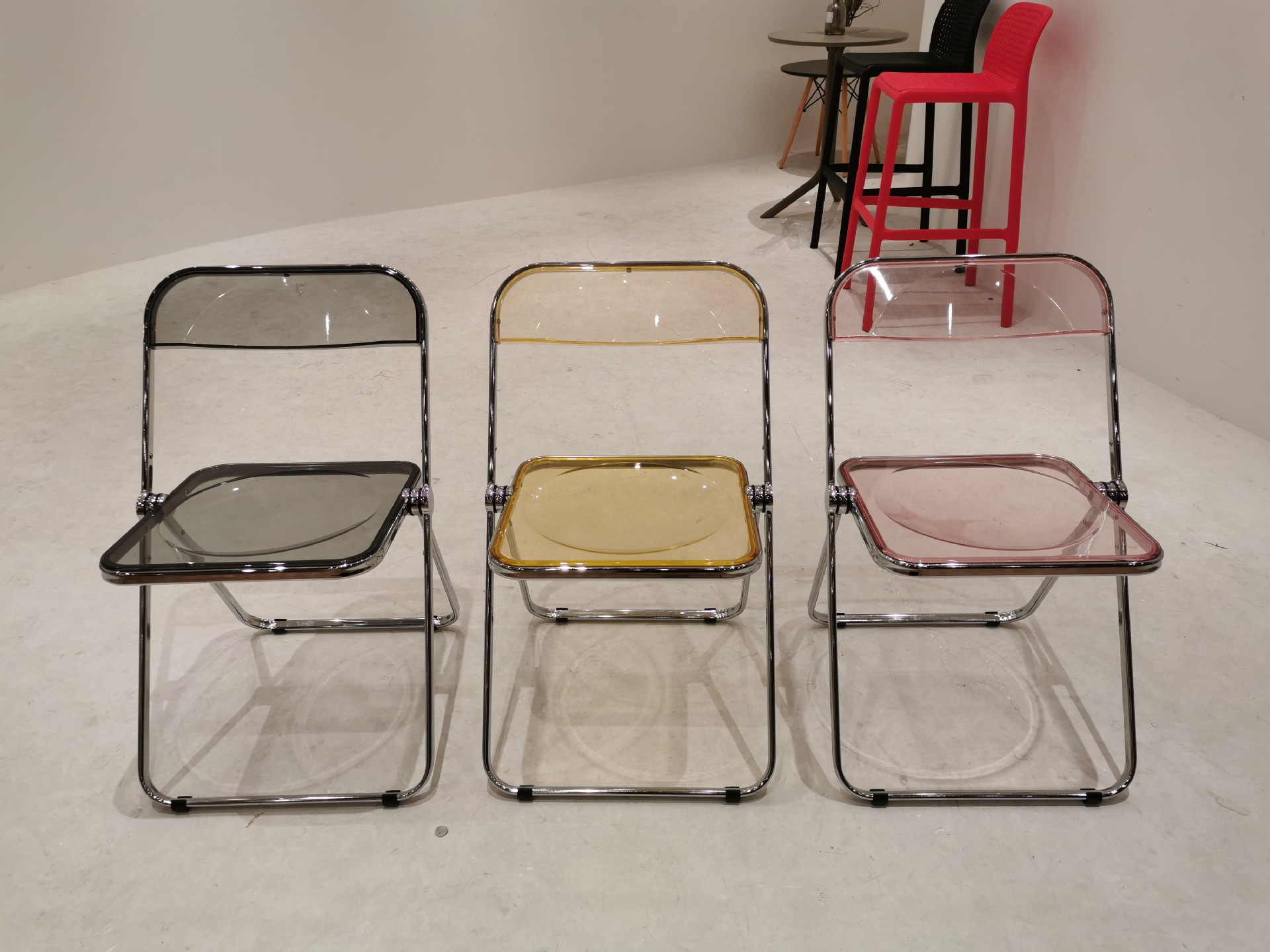 新款透明折叠椅