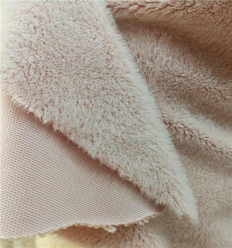 新款现货丹麦绒 貂毛绒 仿貂绒精品女装外套毛绒面料