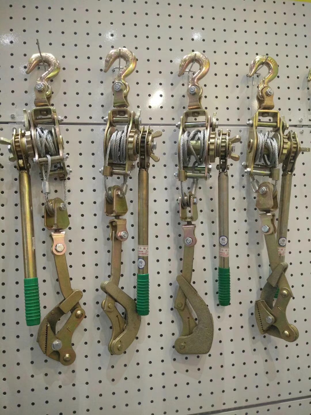 厂家直销 鸿通鸿升多功能线器整体齿轮手板紧线器 拉紧器汽车钢丝