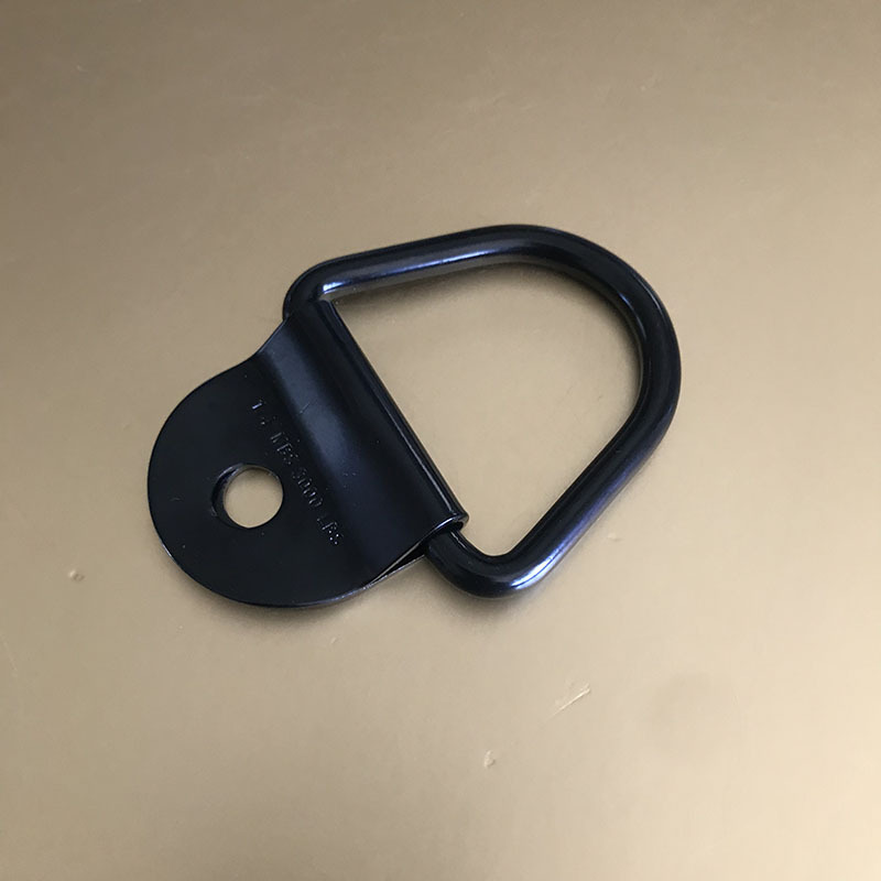 现货供应碳钢电泳货车拉环绳钩螺丝固定拉环汽车货车拉环改装配件