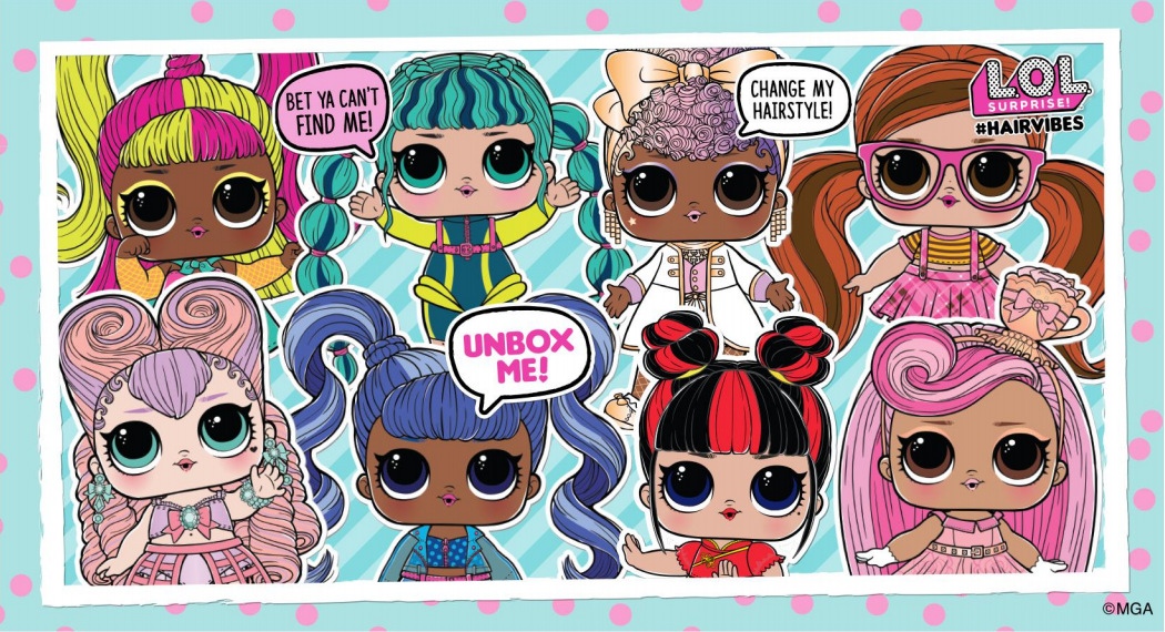 lol惊喜娃娃百变发型拆拆球diy美发娃娃大姐姐潮玩盲盒女孩礼物