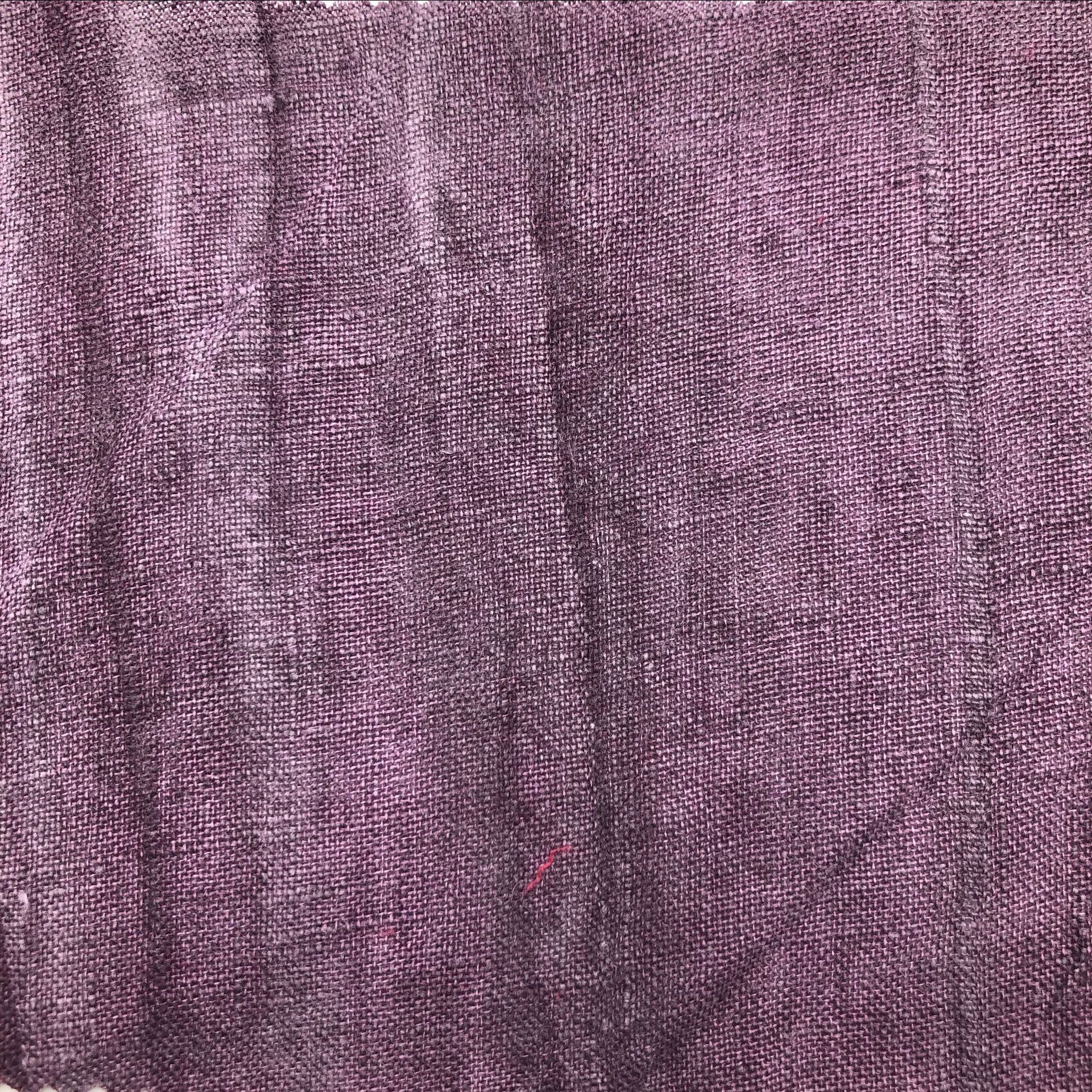 重洗水纯亚麻 肌理感麻 扎染面料厂家直销自然皱布 汉服 茶艺森系