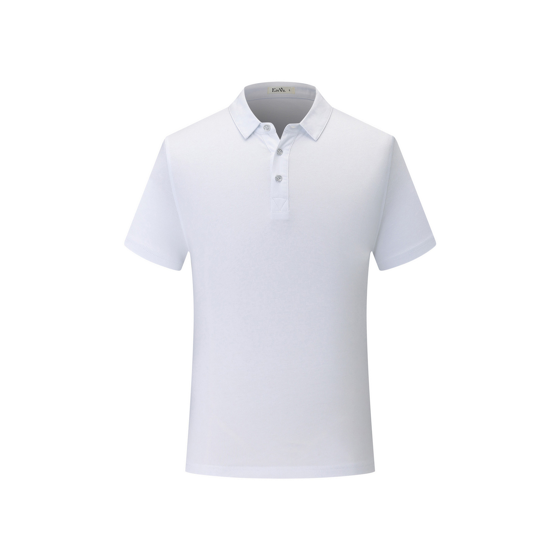 男女款平纹全棉印花刺绣商务短袖翻领广告工服t恤订做【一等级】