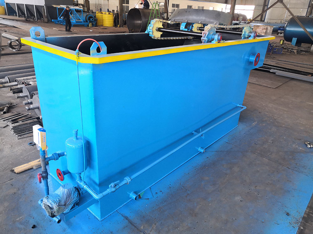 印染污水处理设备溶气气浮机絮凝平流式高效小型涡凹气浮机