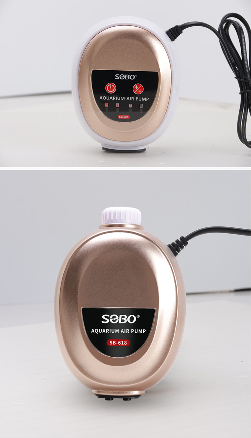 sobo松宝增氧泵养鱼氧气泵鱼缸打氧机小型家用加充氧泵