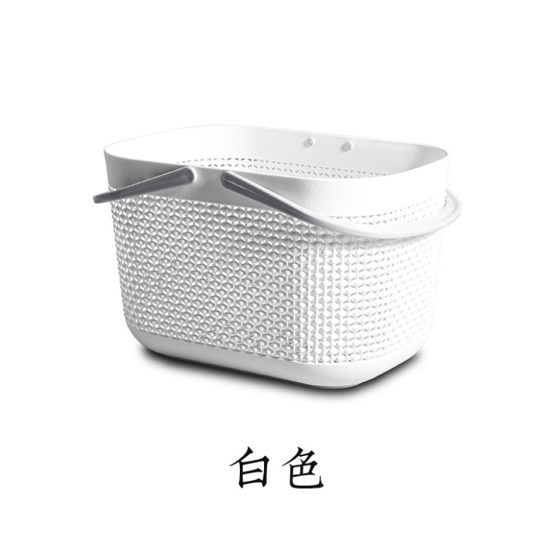 Bath Bathroom Bath Basket Mesh Vegetable Basket Storage Storage Basket Plastic Portable Bath Shower Bath Basket