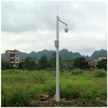八角监控杆 道路治安20米高空视频监控杆交通测速6米八棱监控杆