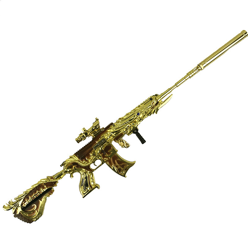 刺激战场绝地特大号60厘米m416五爪金龙合金武器终极版珍藏兵器