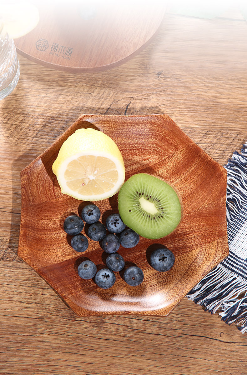木质托盘 日式餐具实木盘子水果盘酒店烧烤盘木制餐盘