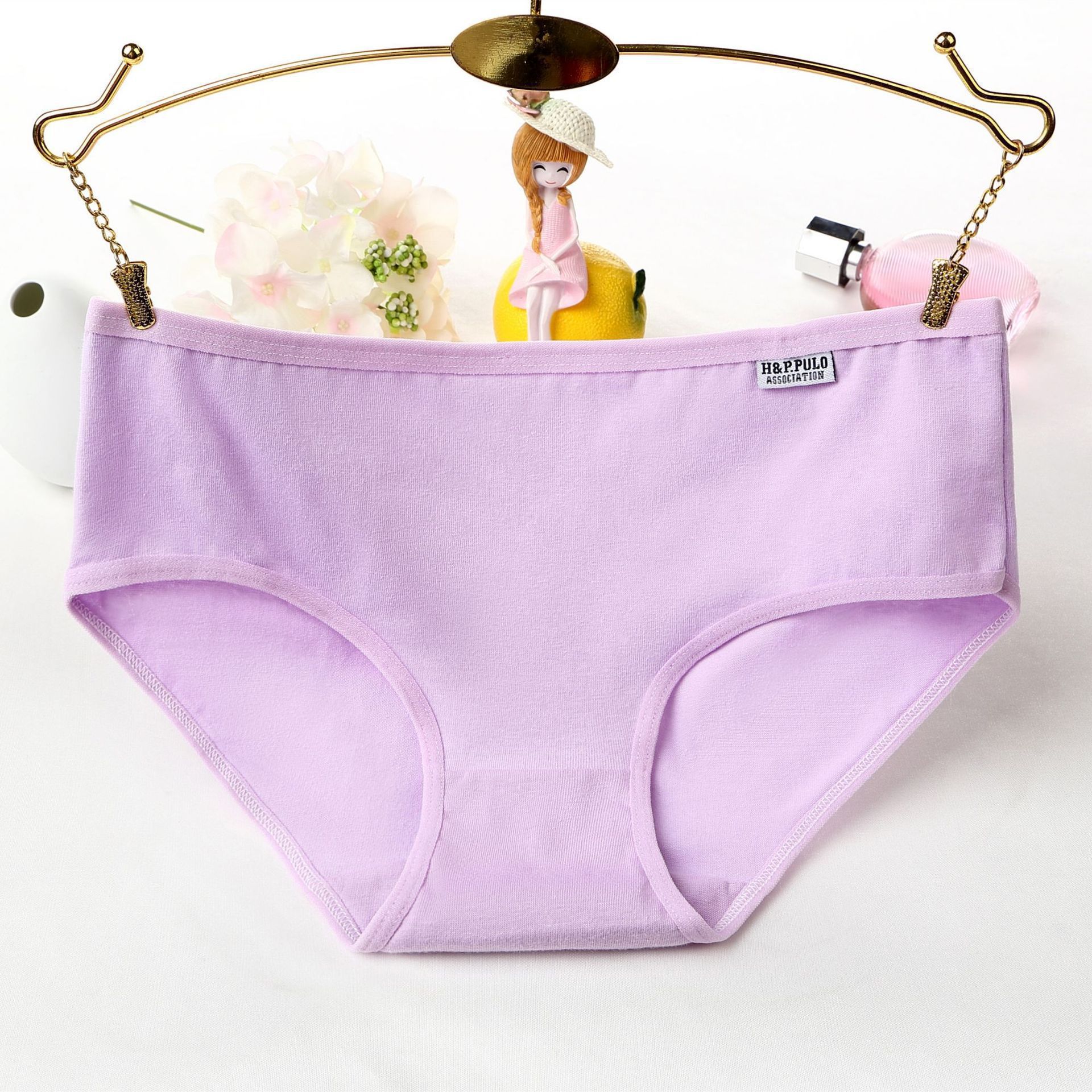 批发内裤女棉低腰透气少女可爱日系女生士底裤三角裤头内裤女