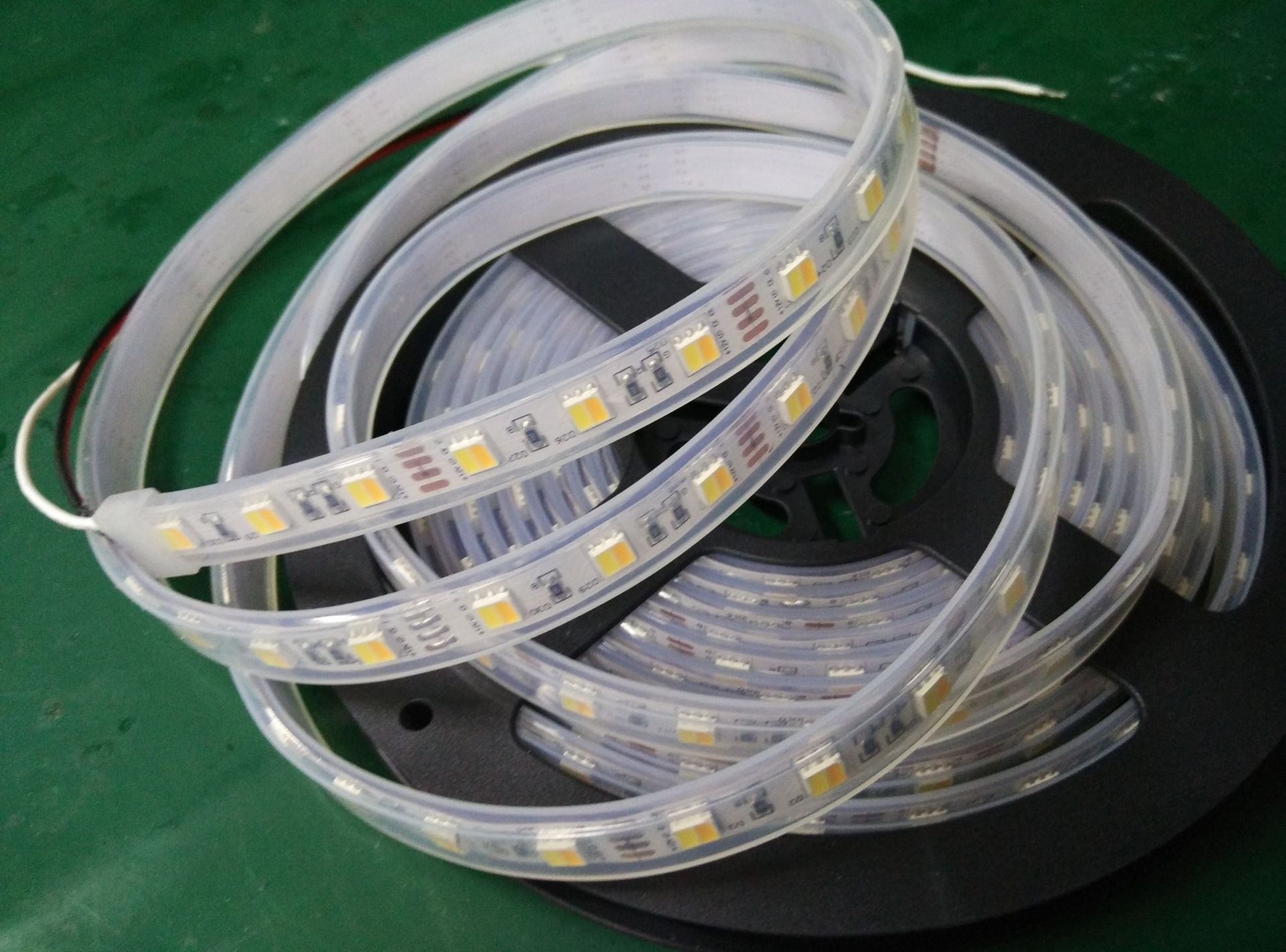 厂家直销二合一5050双色温灯带冷暖低压灯带led双色灯带一米60灯