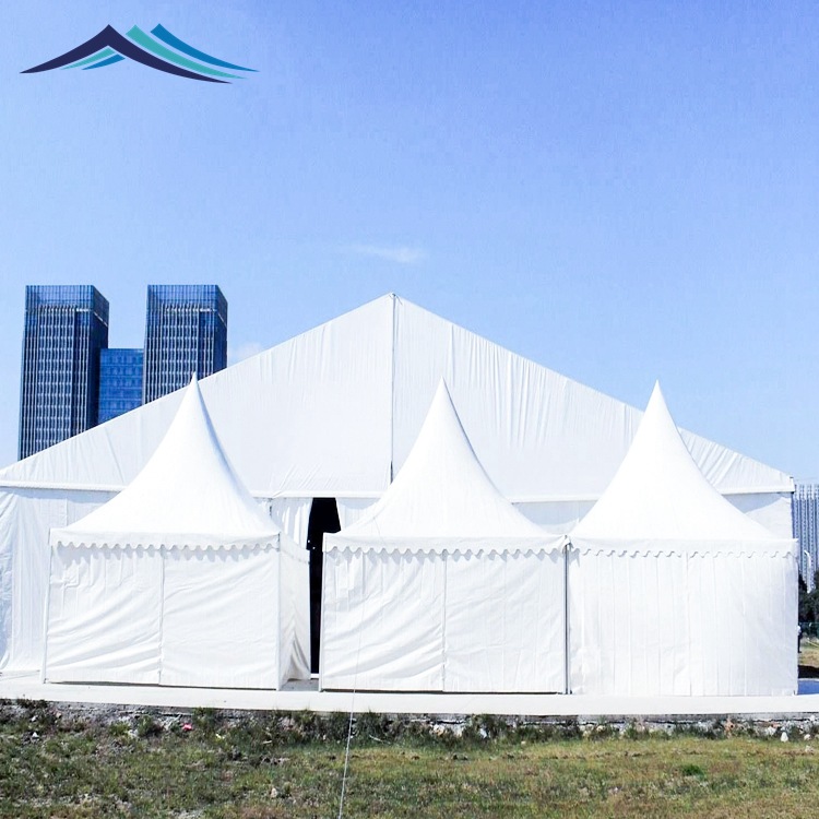 大型帐篷3*3米欧式尖顶篷房 展销活动锥顶帐篷铝合金尖顶篷房定制