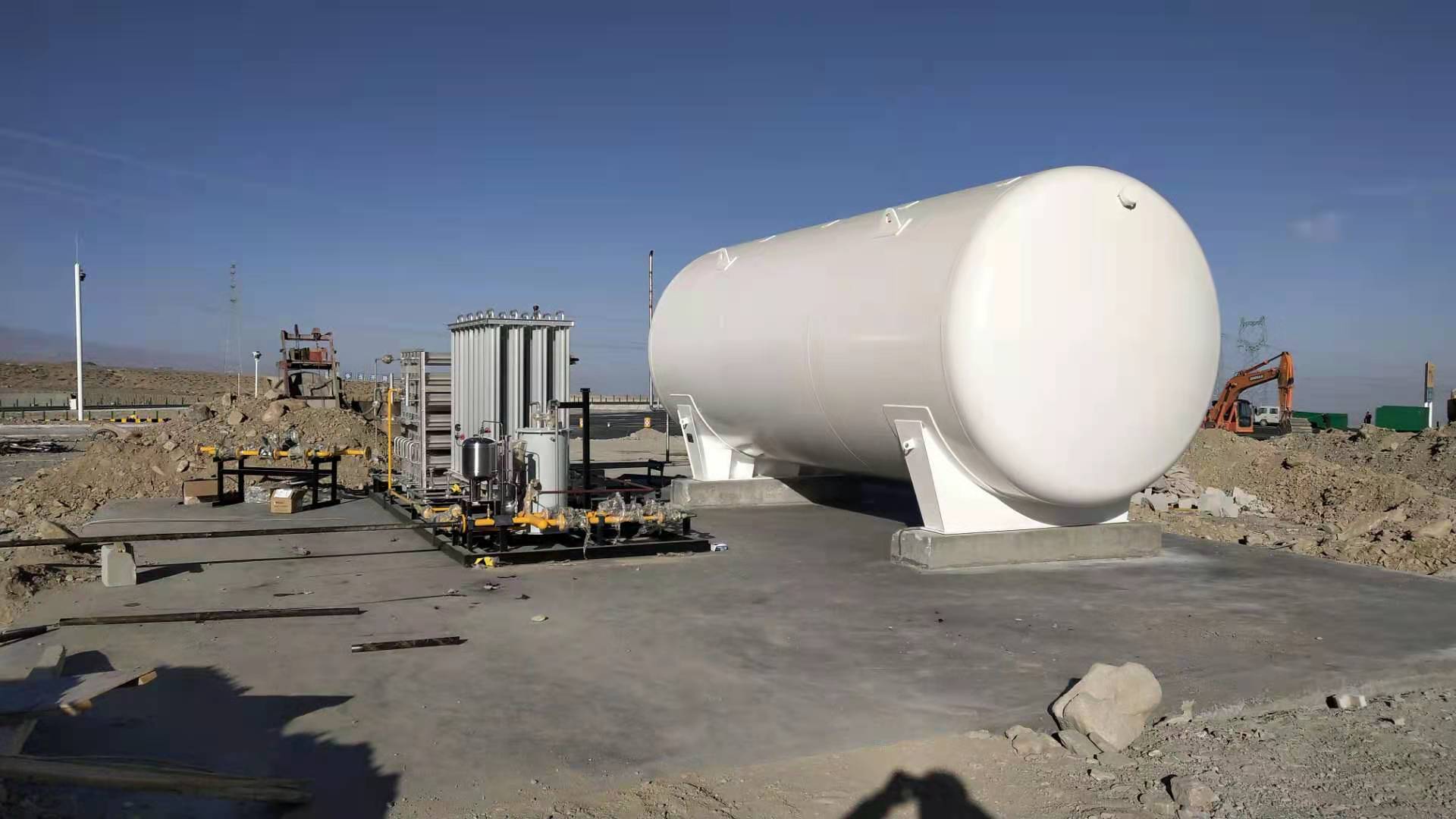 低温储罐 lng天然气卧式储罐 立式液氧储罐 液氩液氮储罐二氧储罐