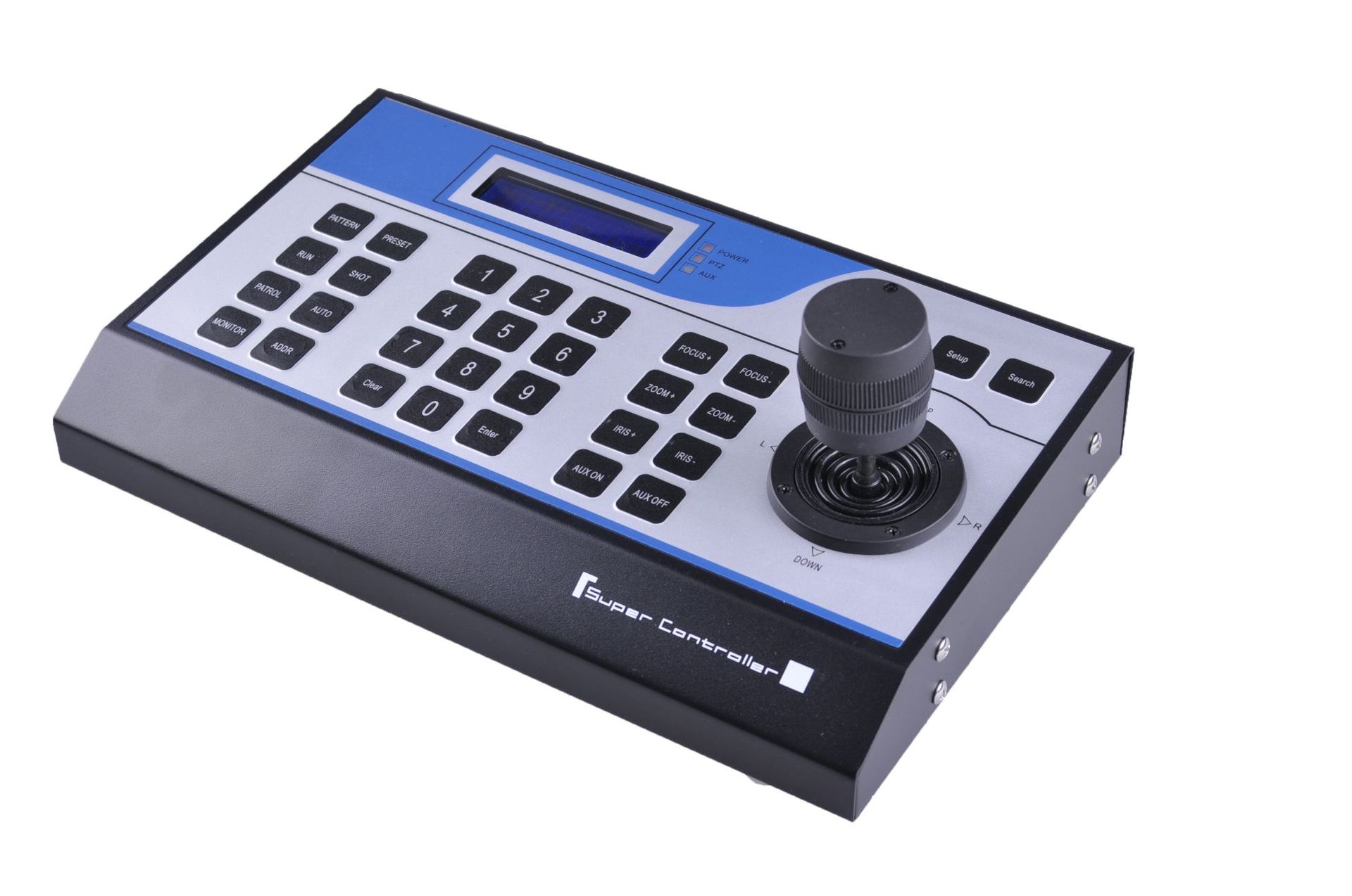 厂家直销三维摇杆控制键盘球机摄像机控制云台控制键盘