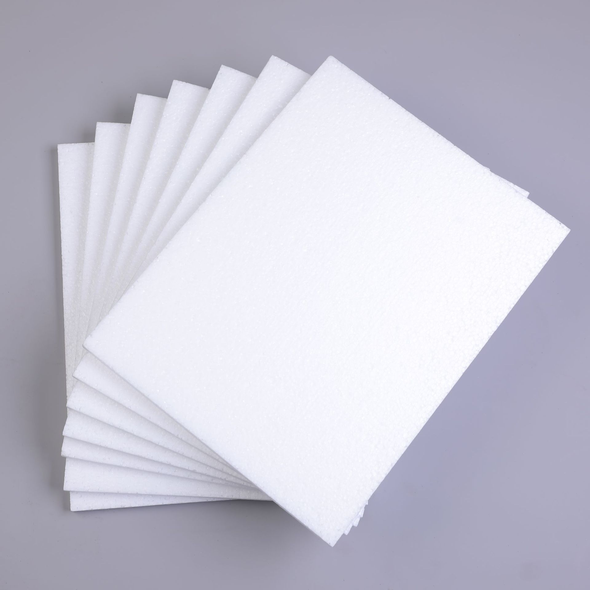 泡沫板 泡沫片 定制定做eps保丽龙 硬质高密度快递打包防震泡沫块