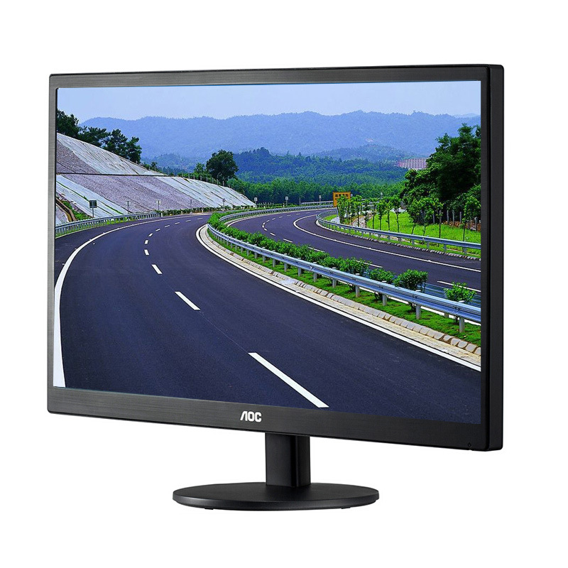 aoc e2270swn5 21.5英寸宽屏led背光液晶显示器全黑200流明/vga