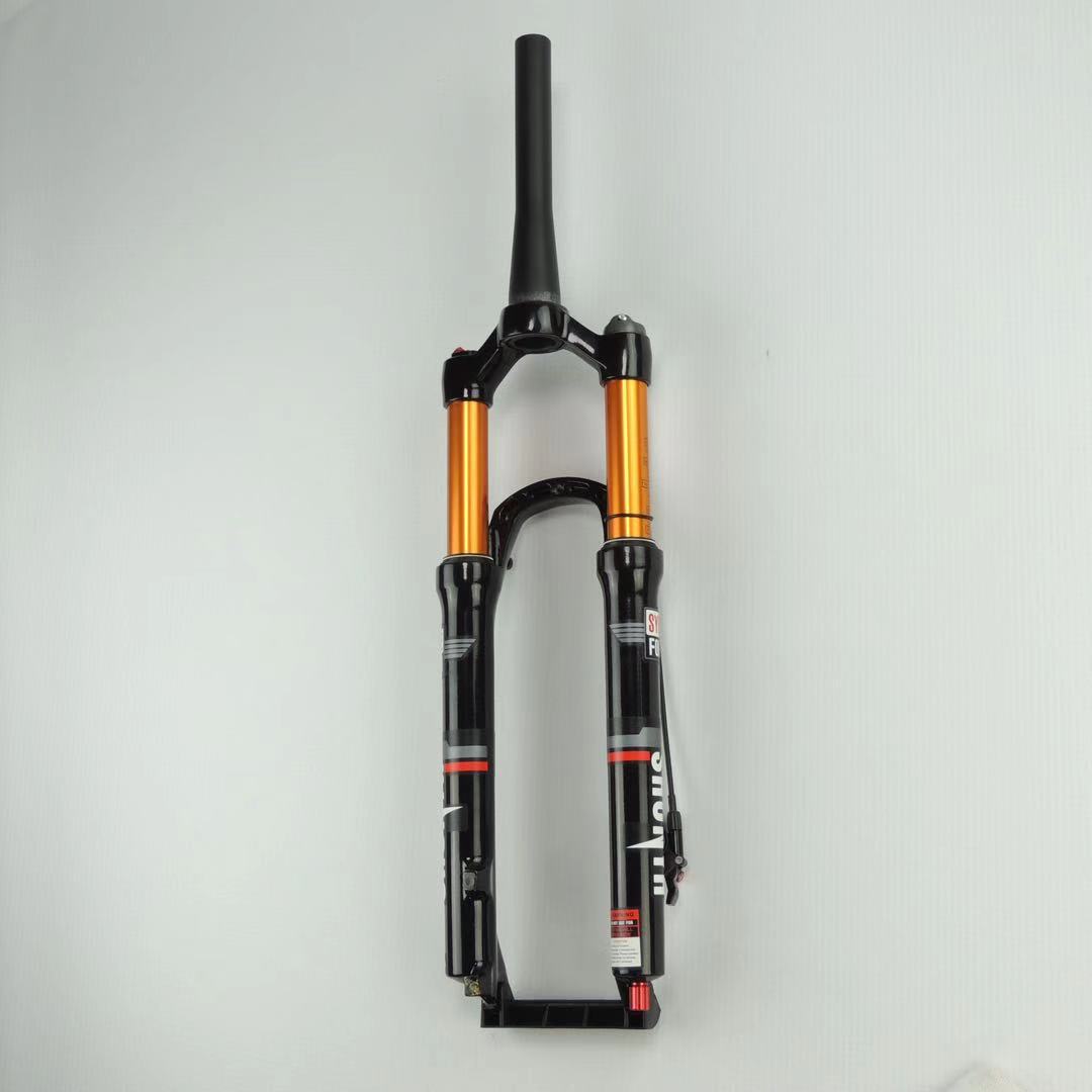 5/29寸自行车前叉气叉锁死线控自行车