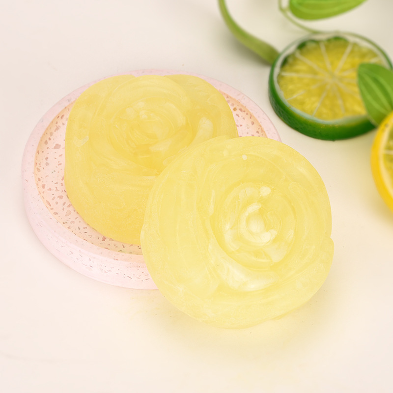 柠檬手工皂精油皂洗脸皂洁面皂沐浴皂洗手皂补水保湿提亮肤色嫩肤