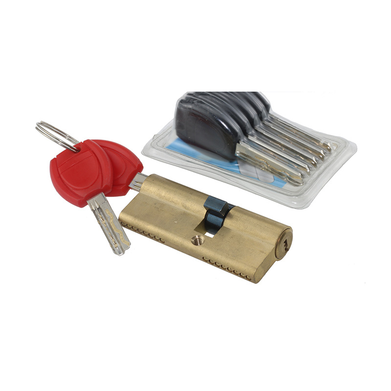 万金假曲线/ab级/铜钥匙/防盗门锁芯