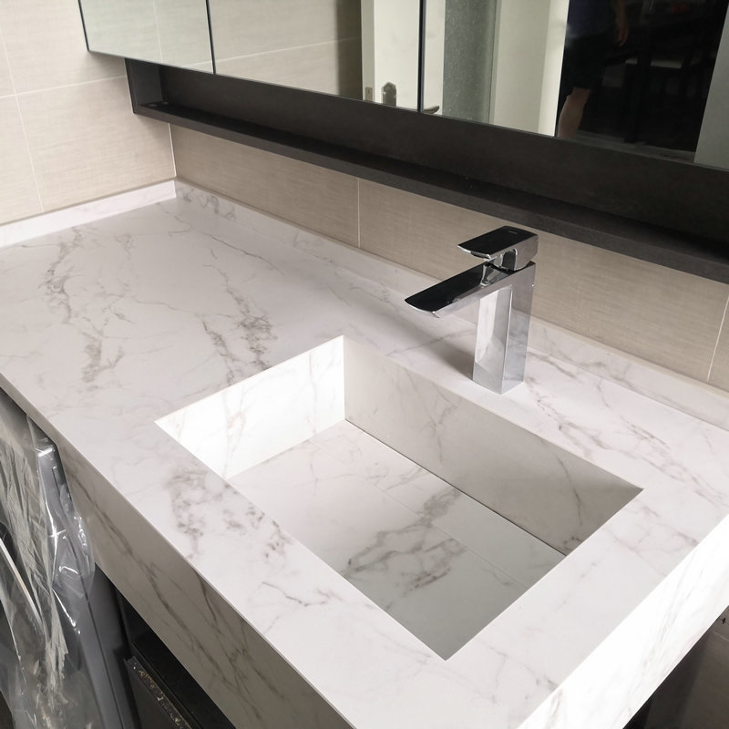 批发人造石英石板材 石英石厨房台面 橱柜台面人造石英石板材-报价