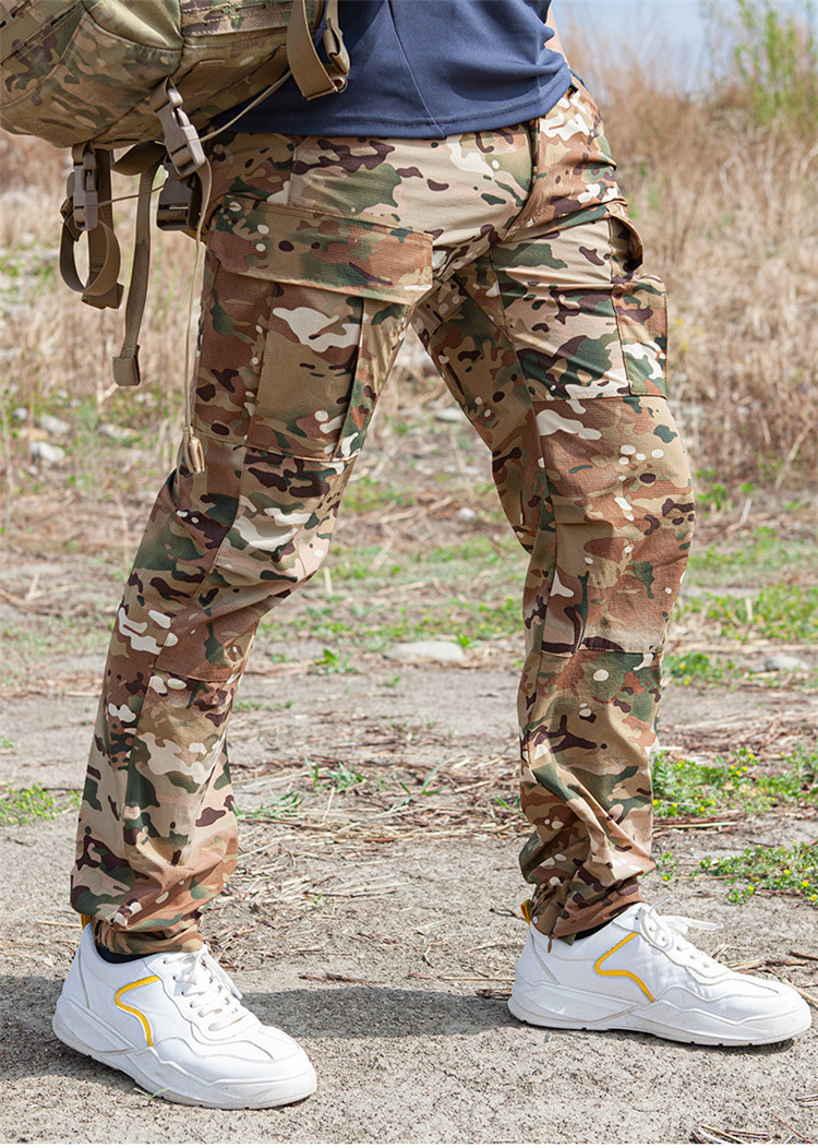 夏季执政官战术长裤男逆风速干裤束脚裤军迷彩裤特种兵户外工装裤