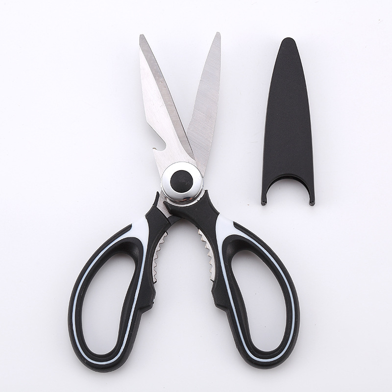 Panda Scissors Kitchen Scissors Stainless Steel Chicken Bone Scissors Open Fish Maw Open Beer Clip Walnut Food Scissors