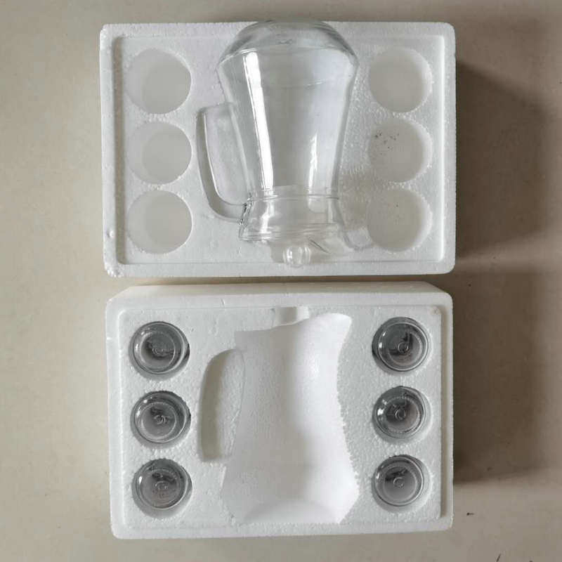 玻璃杯泡沫包装 防震缓冲泡沫内村包装上海江苏玻璃瓶包装