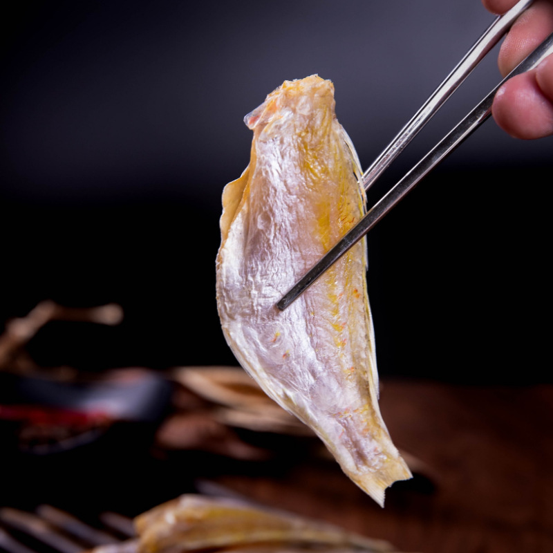 北海特产咸鱼干货红杉鱼干新鲜海捕干干红三鱼干去头去内脏红线鱼