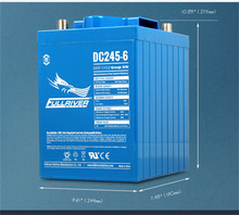 丰江fullriver DC245-6 免维护胶体蓄电池