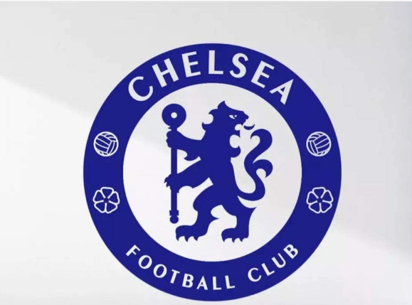 足球俱乐部圆形logo狮子权杖图案精雕墙贴