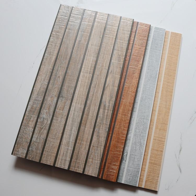 仿实木文化石瓷砖300x600阳台内墙砖露台外墙砖防滑仿古木纹砖地