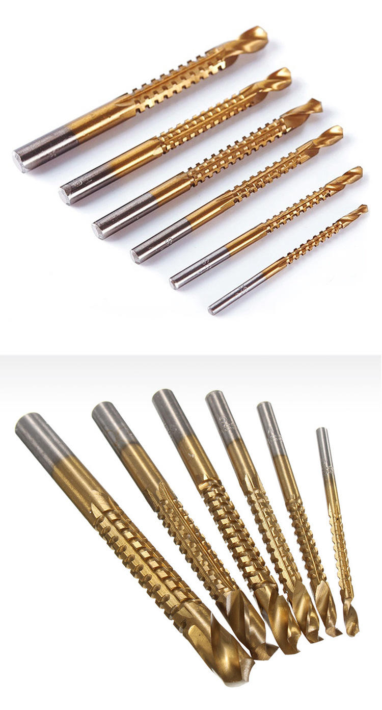 锯钻拉锯木工钻头锯齿钻3-8mm 批发五金工具刃具拉槽锯齿钻头