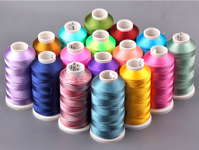 爆款三角丝亮光冰丝线编织中国结流苏挂件3股珍珠绣花塔线材批发