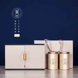 新款龙井茶碧螺春半斤装茶叶包装盒空盒创意双开门茶叶盒绿茶礼盒