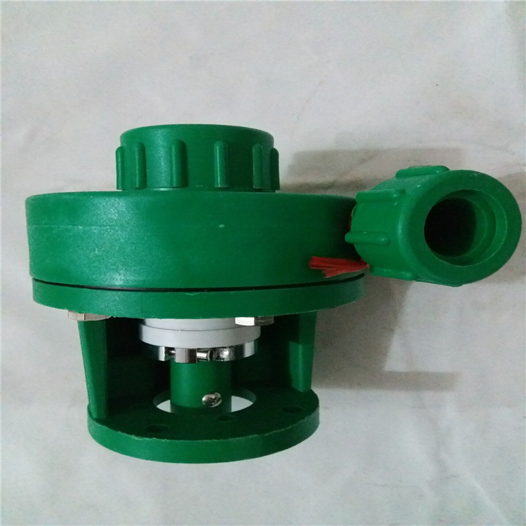 供应fp增强聚丙烯离心泵头 耐腐蚀工程塑料离心泵头 耐温化工泵头