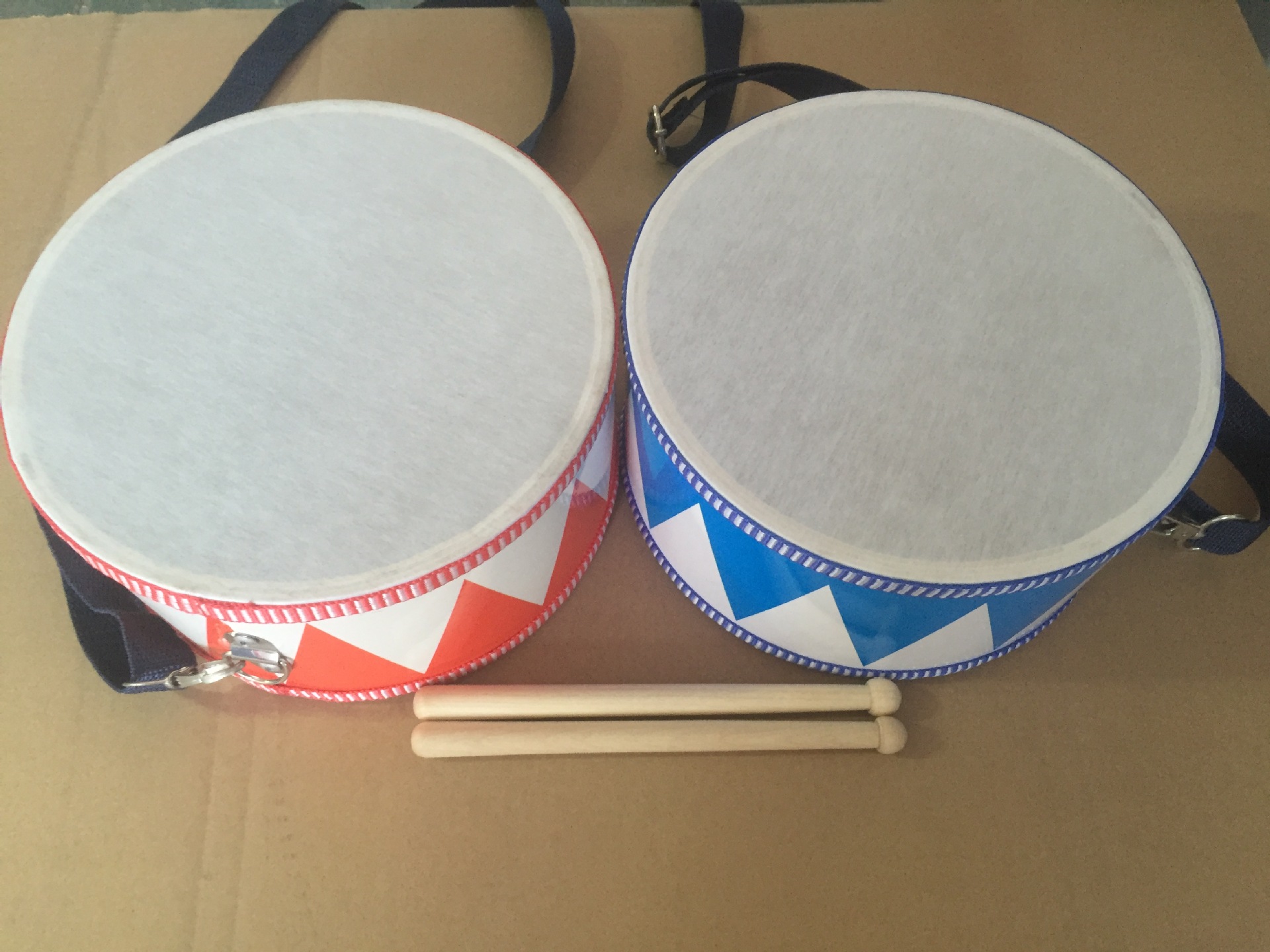 厂家批发儿童打击乐器玩具鼓 奥尔夫乐器小军鼓 音乐玩具小战鼓