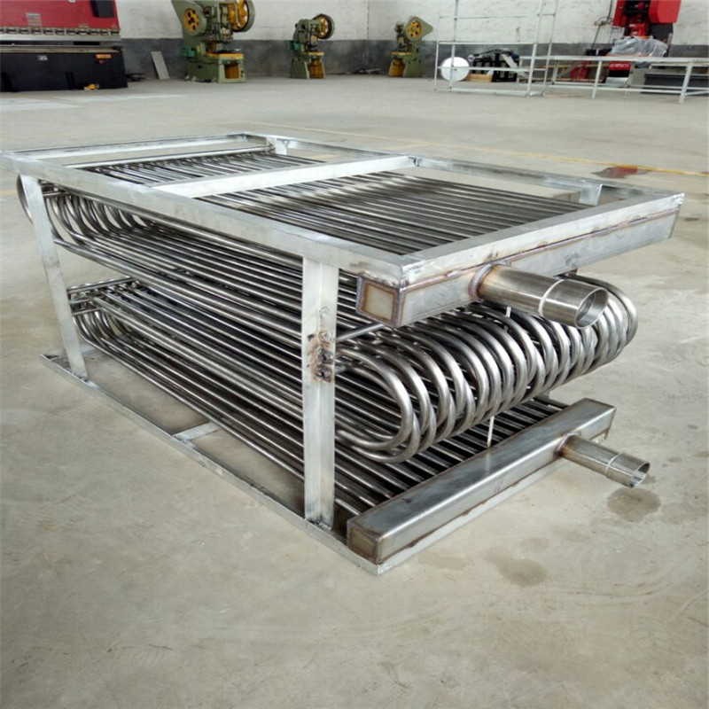 304不锈钢散热器闭式冷却塔防冻型换热器凉水塔304不锈钢散热盘管