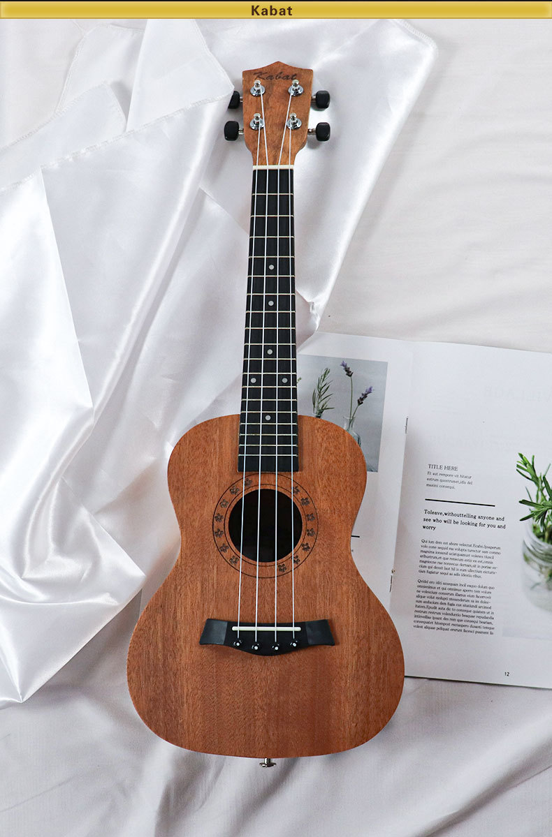 23寸尤克里里ukulele乌克丽丽四弦琴小吉他乐器 厂家直销可定制