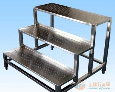 合肥车间304不锈钢踏步梯不锈钢登高梯