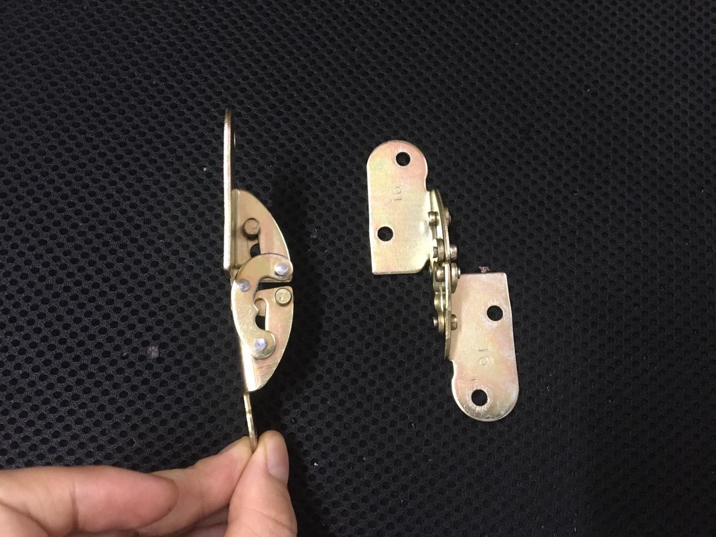 h57多功能180度翻板折叠铰对折铰飞机合页折叠桌铰链家具五金配件