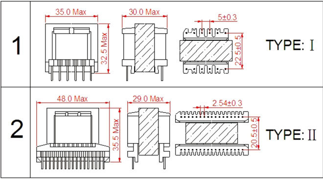 ei33开关电源高频变压器,湖北ei33开关电源高频变压器定制生产