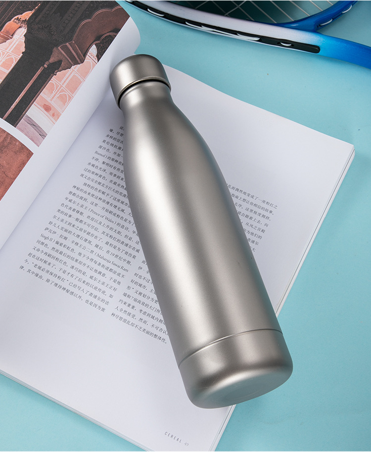 纯钛保温杯男女士双层,钛合金礼品杯子车载泡茶水杯