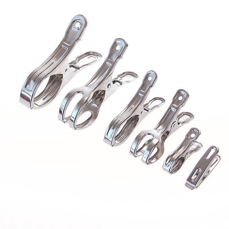 大号不锈钢夹子晒被夹晾衣夹 晾被子大夹子晒衣服夹子强力防风夹