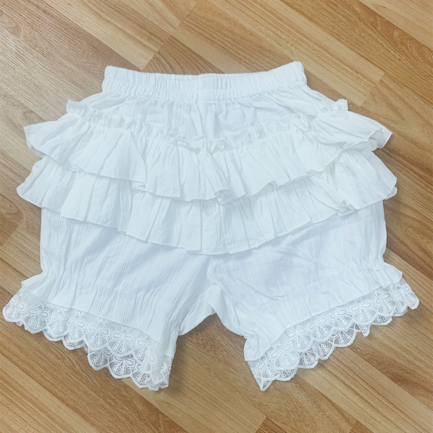 6折清仓洛丽塔lolita连衣裙百褶裙通用打底裤白色南瓜裤安全裤女